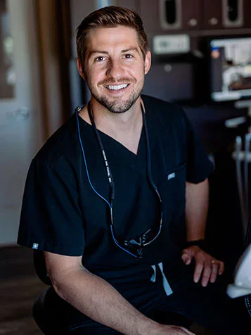A Bush Dentistry dentist in the treatment room
