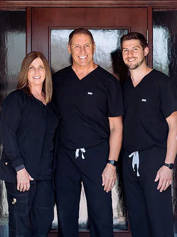 Dr. Kimberly Bush, Dr. Mark Bush and Dr. Garrett Bush